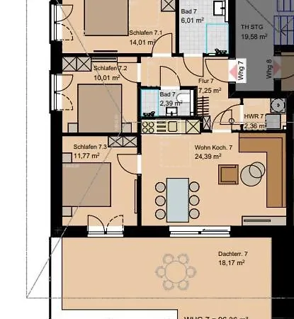 Apartment 2170 - Gode Ström Quartiere Söven - Penthouse Strandwiese *